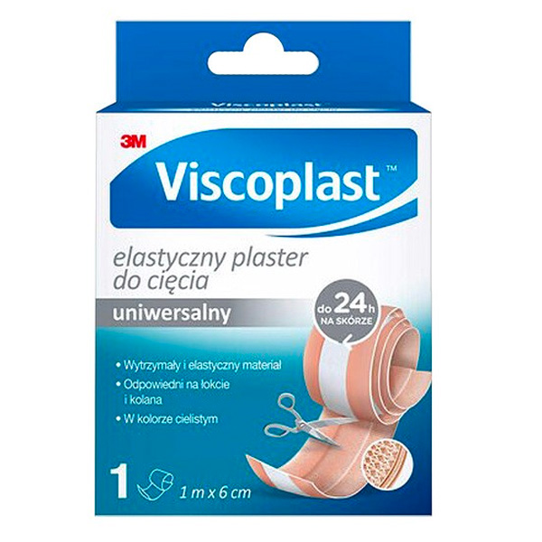 3m Viscoplast elastyczny plaster do ciecia 1m x 6cm